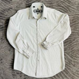 7 Diamonds Men’s Dress Shirt Size L